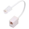 2 Pack RJ45 to RJ11 Converter Adapter Connector Cable, RJ11