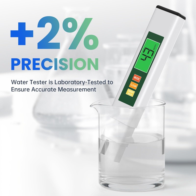 TDS Water Tester, 4 in 1 TDS Meter Digital Water