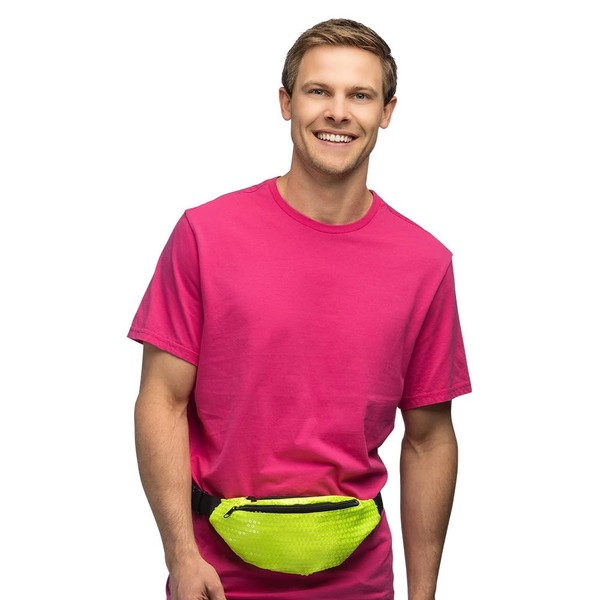 Boland - Retro Neon Fanny Pack Bag for 90s Theme