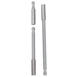 KONTONTY 3 Pcs Bit Extensions 50mm 100mm 150mm Quick Release Drill Bit Extender Set