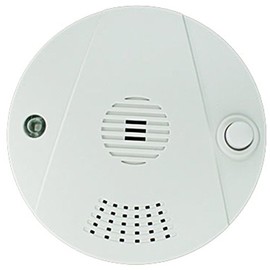 LUPUSEC 12018 Hitzemelder für die Smarthome Alarmanlagen, Meldet Feuerentwicklung in Bädern oder Küchen, batteriebetrieben, Weiß