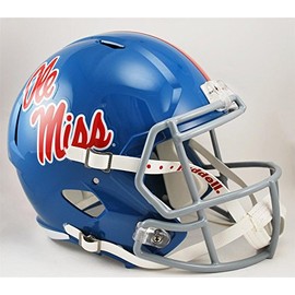 Ole Miss Rebels Full Size Riddell Replica Speed Helmet