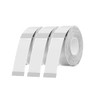 3 Rolls Clear D30 Label Tapes Compatible with Label Maker