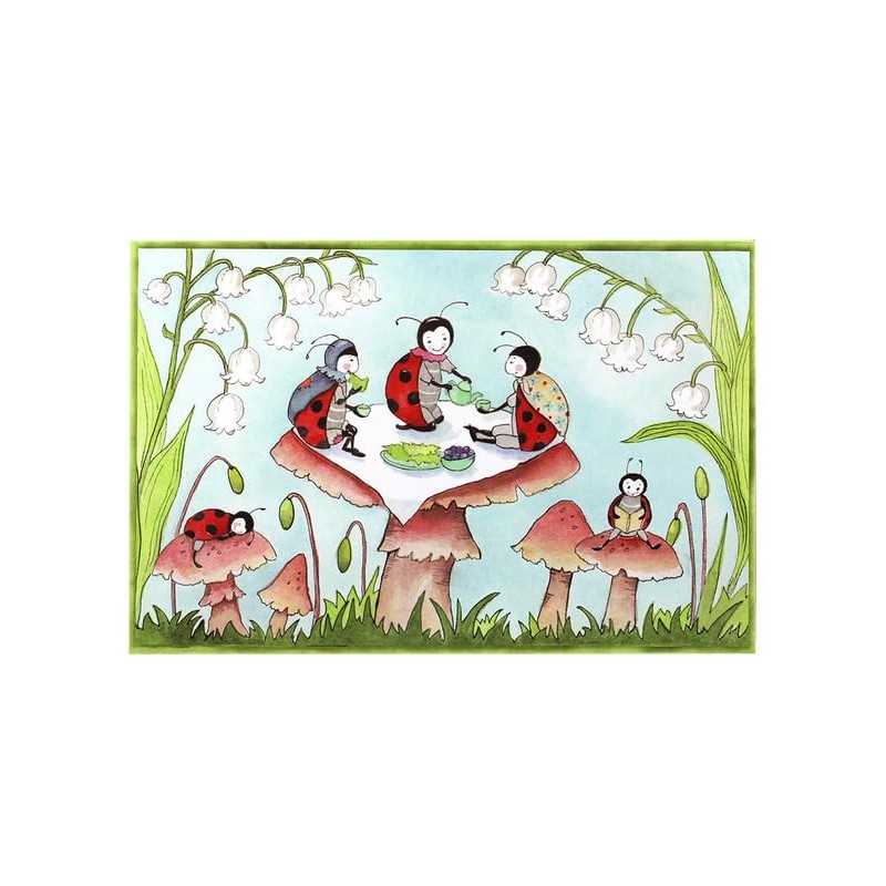 Enchantmints Lady Bugs Musical Jewelry Box Lady Bug Spins to