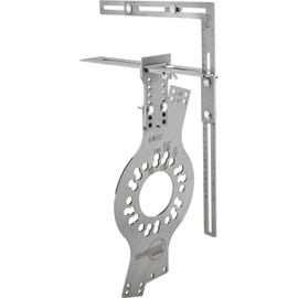Speedway Motors WheelWise™ 6-Lug Wheel Fitment Tool with Tire Size Attachment, Simulates 14-22 Inch Rim Diameter, 8-14 Inch Tire Width, 2.5-11.5 Inch Sidewall, Laser Cut Steel