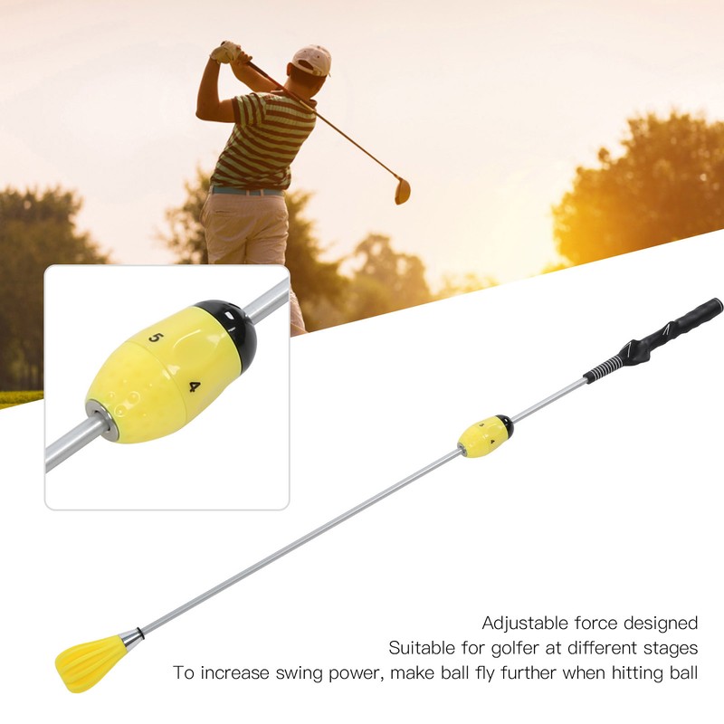 Golf Swing Practice Stick Trainer Device Lightweight Golfer Correction Training