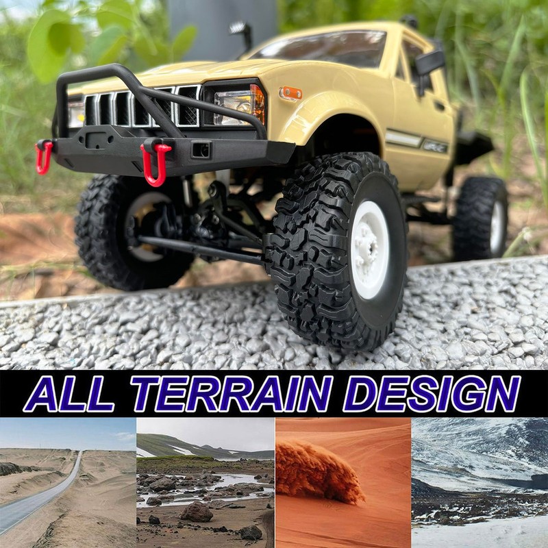 HLSFWDRIVE WPL C14 RC Truck 4x4 1/16 RC Crawler Off