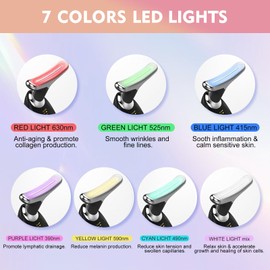 Facial and Neck Massager, Womens Skin Care Face and Neck Massager for Skin Rejuvenation- Lifting- Toning- Glow Boost-7 Colors