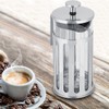 Stainless Steel Glass French Press Filter Coffee Pot Household Tea