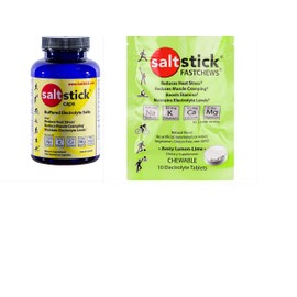 SaltStick Saltstick Electrolyte Capsules (100 Capsules) Incl. Comp. FastChews Trial Pack