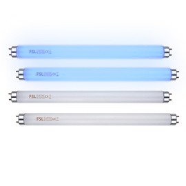 KIMAZZ T8F10W BL 10W Replacement Bulbs T8 10 Watt Fluorescent Tube for 20W Device 13 inch 365-nm Black Light 4-Pack