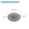 sourcing map 100PCS Screw Cap Covers, 17mm Waterproof Plastic Screw