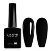 CANNI - Esmalte de uñas en gel negro, 1 pieza,