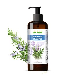 Dr. Hall Rosemary Shampoo with Caffeine - Nourishing Natural Shampoo for More Volume & Fullness, Suitable for All Hair Types, 250 ml