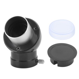 1.25inch 45 Degree Diagonal Prism Round Angle 1.25inch Diagonal Prism with Dust Covers for Astronomical Observations