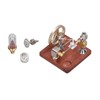 Adjustable Speed Stirling Engine Model Hot Air External Combustion Engine