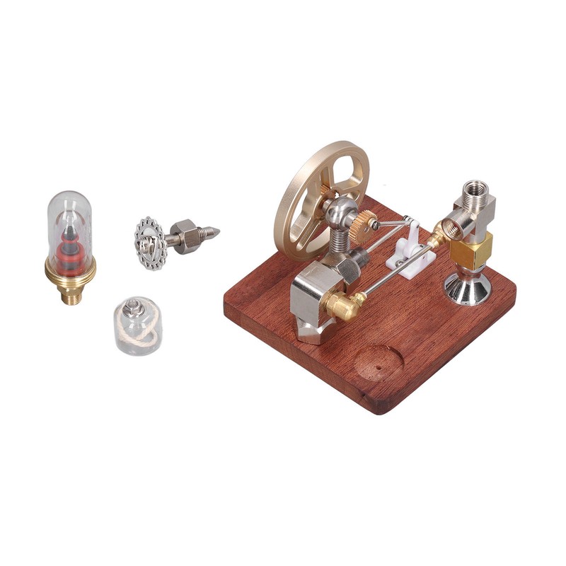 Adjustable Speed Stirling Engine Model Hot Air External Combustion Engine