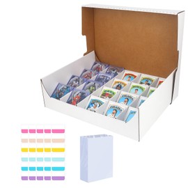 MZONGZI Collectible Trading Card Cases,Card Sorting Tray - Trading Card Organizer Storage box - 20-Compartment Tray Sorter (20-Cell-1 PACK)