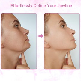 Chin Strap for Sleeping and Double Chin Reduction – Face Lifting Band for Women & Men, V Line Slimming Strap for Night Use, Adjustable and Comfortable Jawline Tightening Wrap