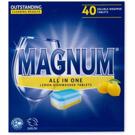 Triple Chamber Dishwasher Tablets - Original 37 Pack (Lemon Tablets 40 Pac)