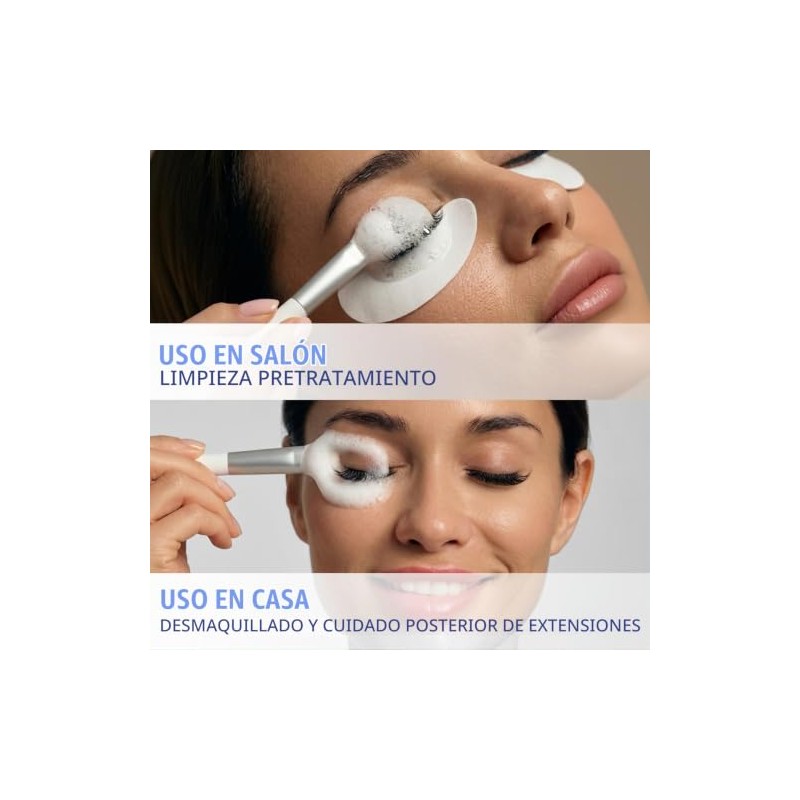 Stacy Lash Shampoo de Pestañas 50 ml con Cepillo -
