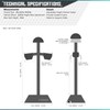 Savior Equipment Mini H.P.C Tactical Dog Vest Stand Tabletop Headphone