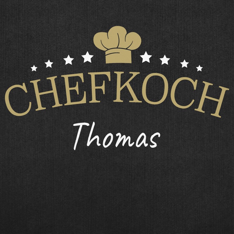 Geschenk mit Namen personalisiert by Shirtracer - Apron - Cooking