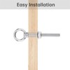 Smgda 5 Pack M6 Eye Bolt, 1/4"x 2.4" 316 Stainless