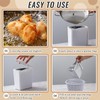 Hushee Set of 26 Grease Container for Kitchen with 25