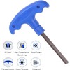 H6 6mm Allen Key, T-Handle Hex Key Wrench, S2 Steel