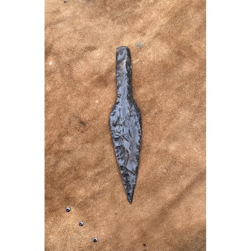 Danish Flint Dagger Bronze Copy Chris Levatino