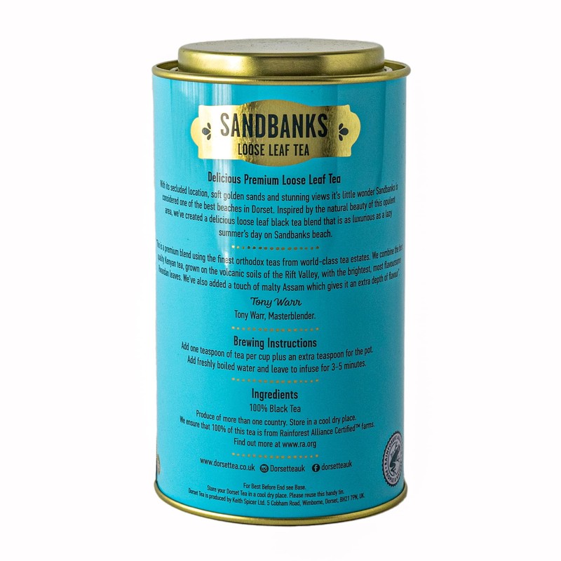 Dorset Tea Sandbanks Loose Leaf Tea 125g | Pack of