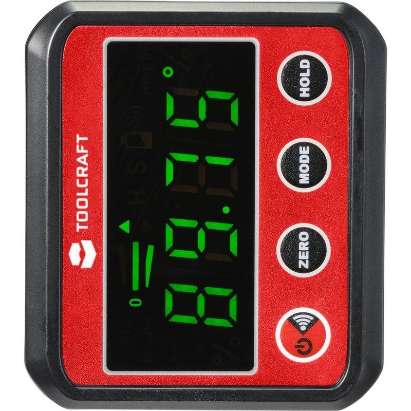 TOOLCRAFT TO-7308984 Digital Protractor 360°