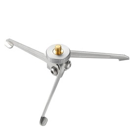 CAMPING MOON TC-ST Stabilizer Gas Lantern for Fillable Tanks, Anti-tip, Foldable, Stainless Steel