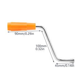 Pasta Machine Replacement Handle/Clip, Crank for Pasta Machine, Pasta Machine Holder Durable Noodle Maker Fixing Clip Manual Handheld Tool Parts(size:Handle)