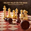 Magnetic Travel Chess Set 12 Inches Folding Chess Board with