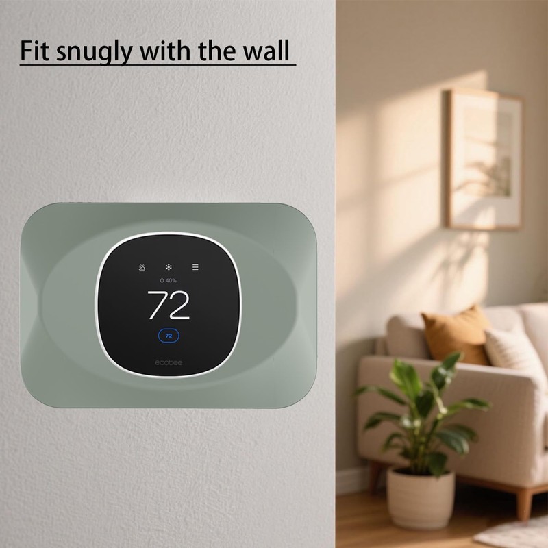 Wall Plate Cover Compatible with New 2025 Ecobee Smart Thermostat