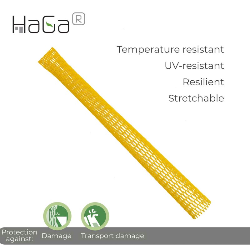 HaGa® 5 m Packaging Net Hose Protective Net Diameter 25-50