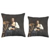 Saint Catherine Of Alexandria Throw Pillow