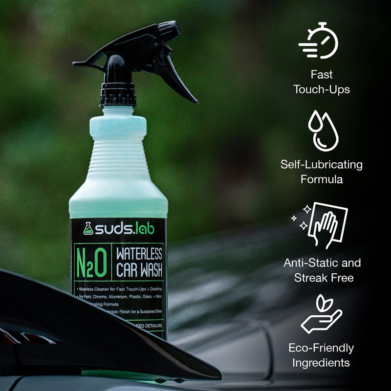 Suds Lab N20 Waterless Car Wash for Fast Touch Ups,