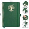 RETTACY Bullet Dotted Journal - A4 Notebook Hardcover Leather Journal,Dot