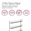 Pepito TouchTherm Lava Spice Rack 3-Tier 36 x 8 x