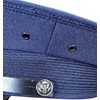USA Airforce General Blue Cotton Officer hat Silver Hand Embroidered