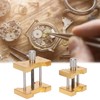 2pcs Movement Holder Aluminum Watch Repairing Movement Fixed Base Tool
