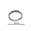5 x Split Safety Rings A4 Stainless Steel 316 Marine
