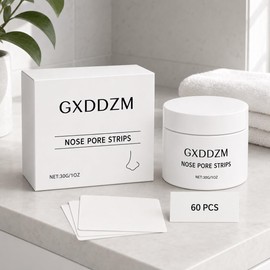 Kit Cosmético para Poros de la Nariz, 30 g y 60 Tiras Kit cosmético con fórmula de 30 g y 60 tiras para complementar una rutina sencilla de cuidado de la nariz.