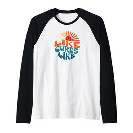 Like Cures Like Homeopathy Ambassador Raglan Baseball Tee