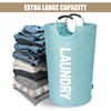 DOKEHOM 90L Large Laundry Basket, Collapsible Laundry Bag, Freestanding Tall