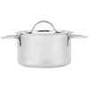 G.E.T. 4-80555 Stainless Steel Stainless Steel Mini Stock Pot with