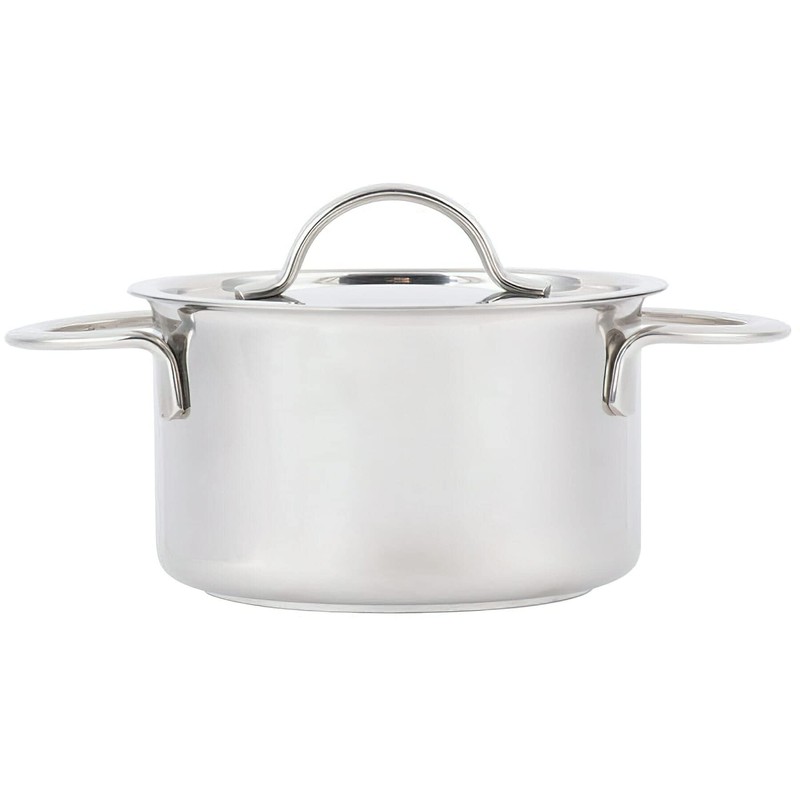G.E.T. 4-80555 Stainless Steel Stainless Steel Mini Stock Pot with
